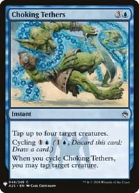 Choking Tethers from The List Reprints