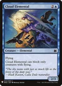 Cloud Elemental from The List Reprints