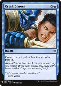 Crush Dissent from The List Reprints