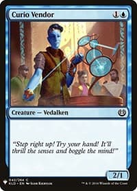 Curio Vendor from The List Reprints