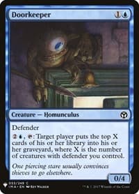 Doorkeeper from The List Reprints