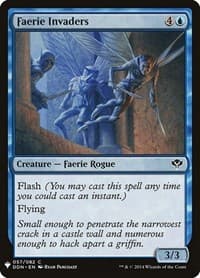 Faerie Invaders from The List Reprints