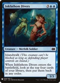 Inkfathom Divers from The List Reprints