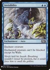 Invisibility from The List Reprints