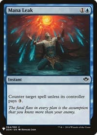 Mana Leak from The List Reprints