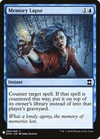 Memory Lapse from The List Reprints