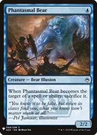 Phantasmal Bear from The List Reprints