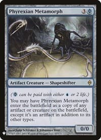 Phyrexian Metamorph from The List Reprints