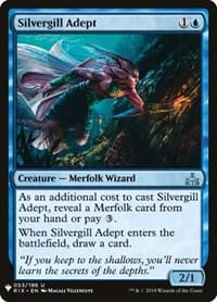 Silvergill Adept from The List Reprints