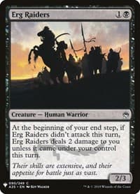 Erg Raiders from The List Reprints