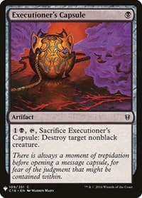 Executioner's Capsule from The List Reprints