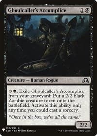 Ghoulcaller's Accomplice from The List Reprints