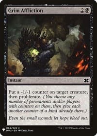 Grim Affliction from The List Reprints