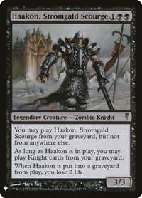 Haakon, Stromgald Scourge from The List Reprints