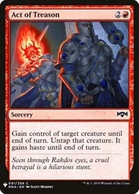 Act of Treason from The List Reprints