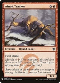 Ainok Tracker from The List Reprints