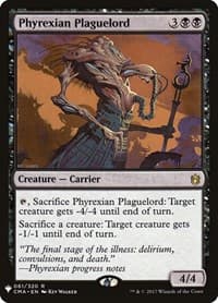 Phyrexian Plaguelord from The List Reprints