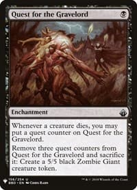 Quest for the Gravelord from The List Reprints