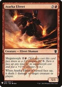 Atarka Efreet from The List Reprints