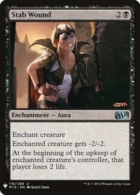Stab Wound from The List Reprints