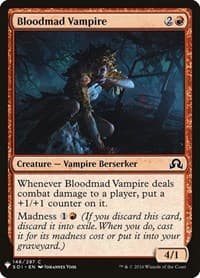 Bloodmad Vampire from The List Reprints