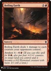 Boiling Earth from The List Reprints