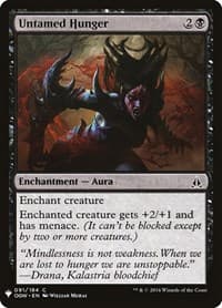 Untamed Hunger from The List Reprints