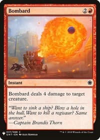 Bombard from The List Reprints