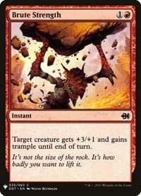 Brute Strength from The List Reprints