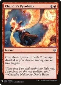 Chandra's Pyrohelix from The List Reprints