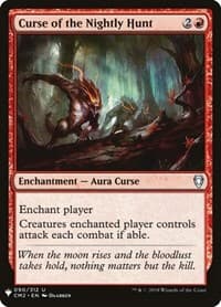 Curse of the Nightly Hunt from The List Reprints