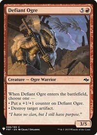 Defiant Ogre from The List Reprints