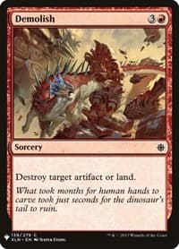 Demolish from The List Reprints