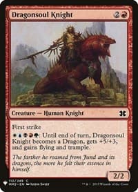 Dragonsoul Knight from The List Reprints