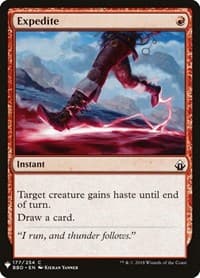 Expedite (BBD) from The List Reprints