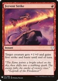 Fervent Strike from The List Reprints