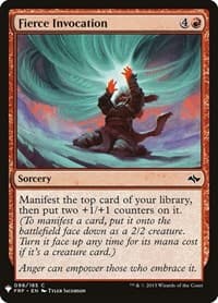 Fierce Invocation from The List Reprints