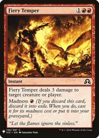 Fiery Temper from The List Reprints
