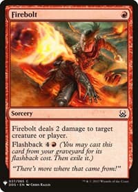 Firebolt from The List Reprints