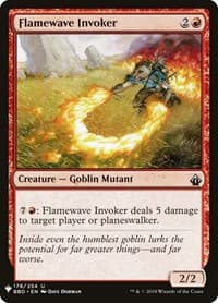 Flamewave Invoker from The List Reprints