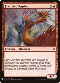 Frenzied Raptor from The List Reprints