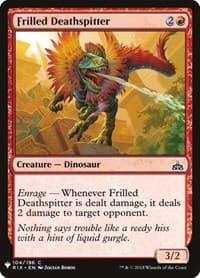 Frilled Deathspitter from The List Reprints