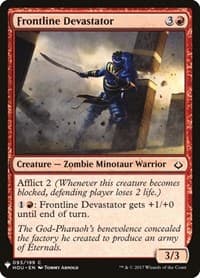 Frontline Devastator from The List Reprints