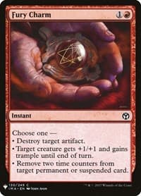 Fury Charm from The List Reprints