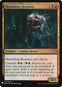 Shambling Remains from The List Reprints
