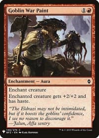 Goblin War Paint from The List Reprints