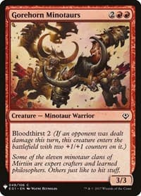 Gorehorn Minotaurs from The List Reprints