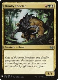 Woolly Thoctar from The List Reprints
