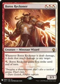 Boros Reckoner from The List Reprints