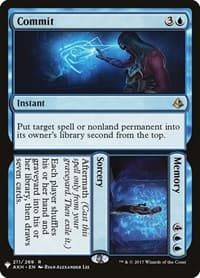Commit // Memory from The List Reprints